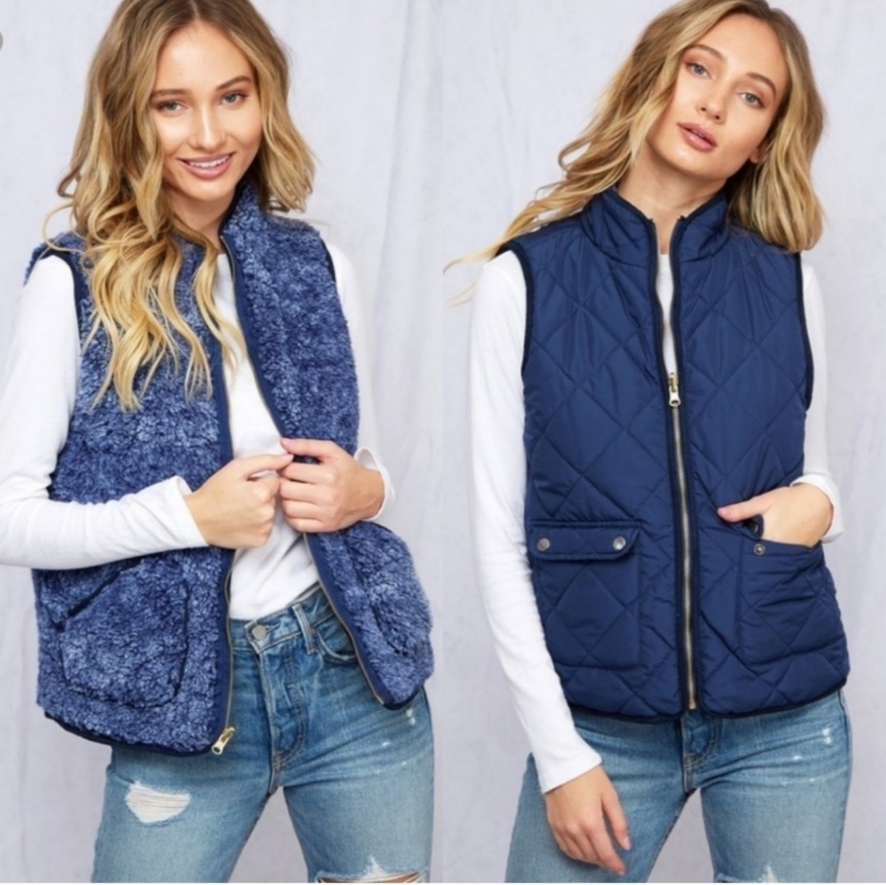 SOLD OUT 78832 Reversible Vest - Picture 3 of 5